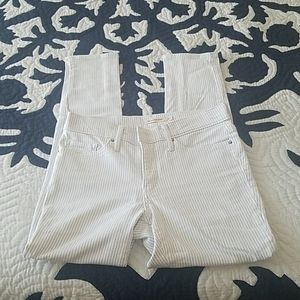 Levi's striped jeans